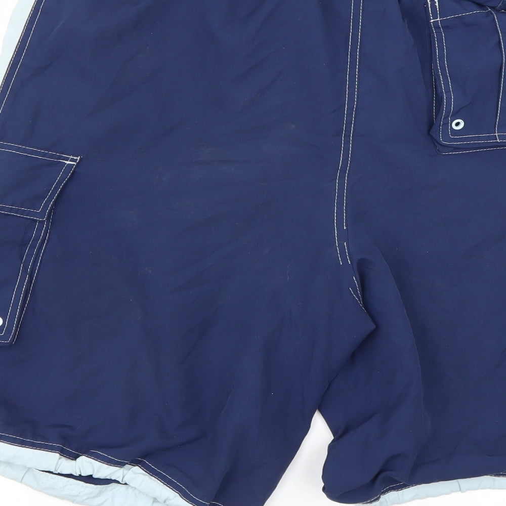 Sunwear Mens Blue   Athletic Shorts Size L