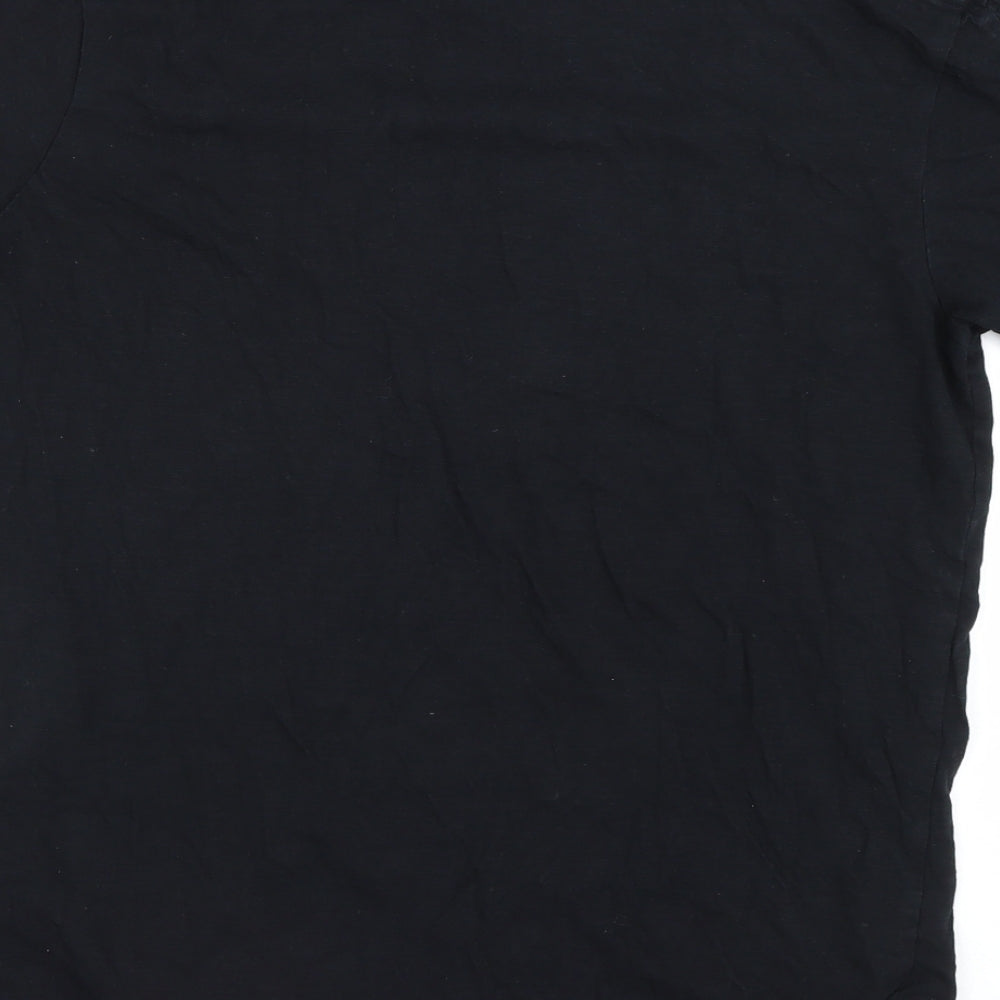 Primark Mens Black    T-Shirt Size M