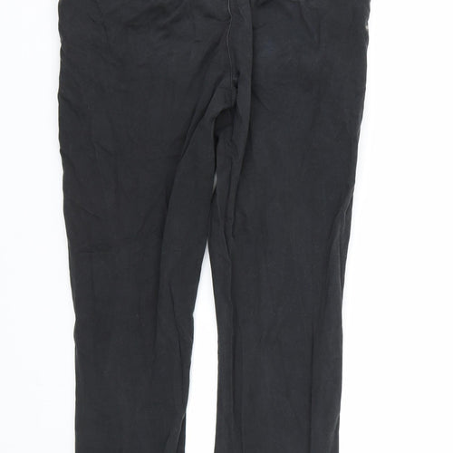 Red Herring Womens Black   Trousers  Size 34 L26 in