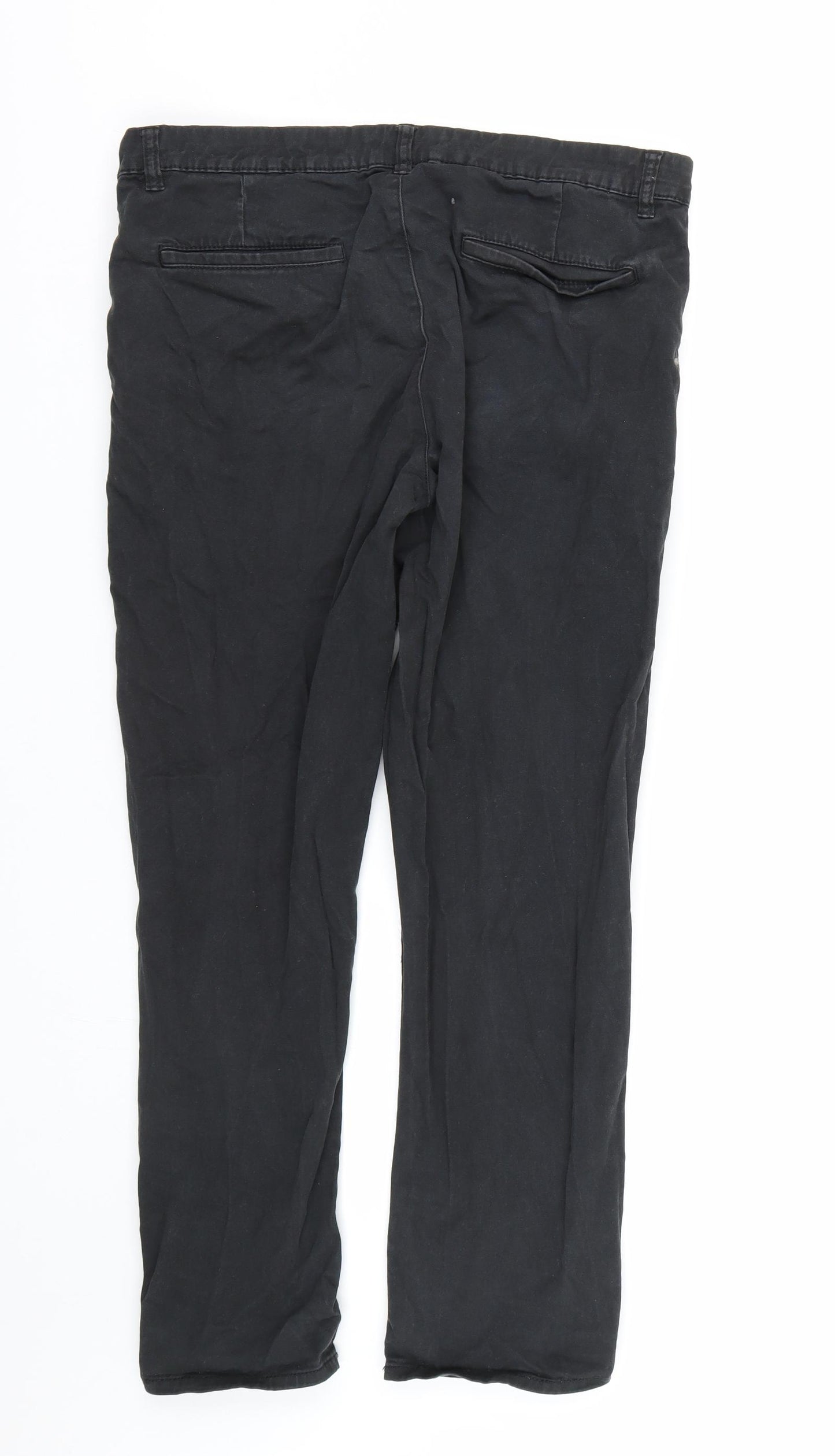 Red Herring Womens Black   Trousers  Size 34 L26 in