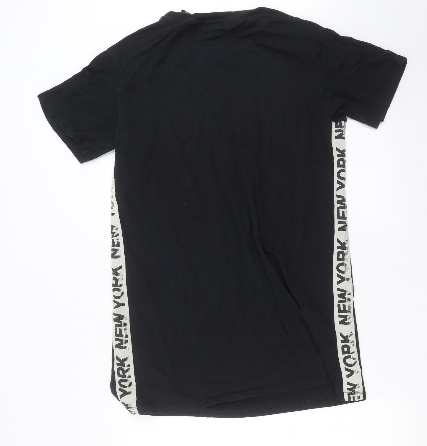 Divided by H&M Womens Black   T-Shirt Dress  Size 10  - new York