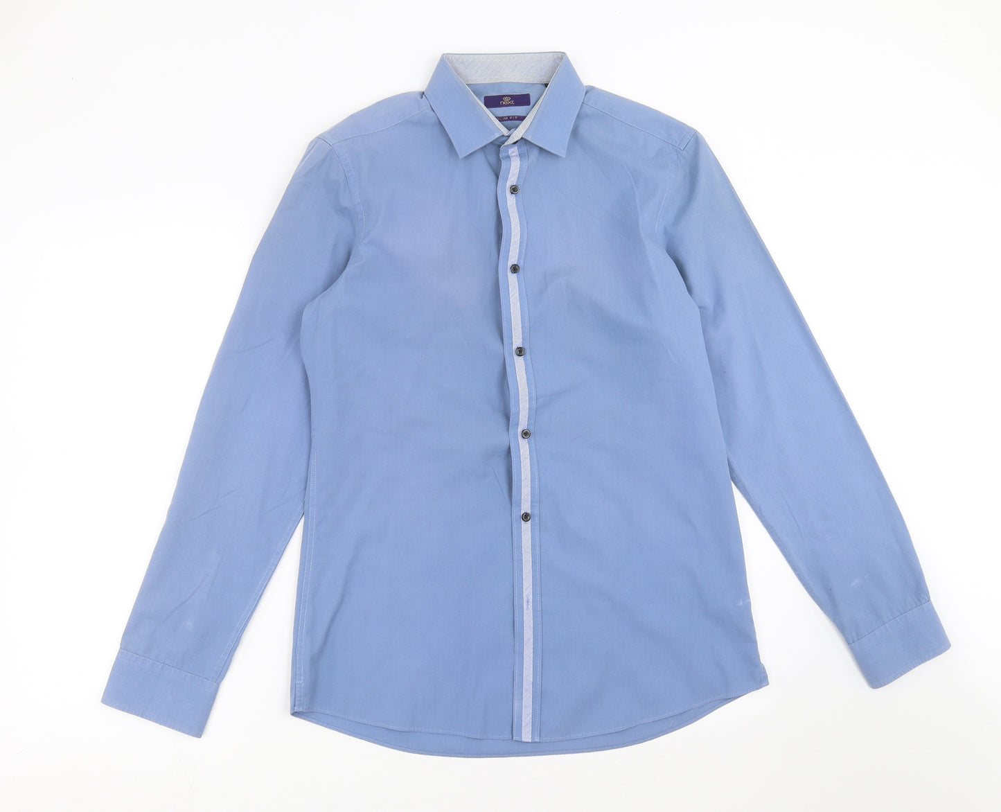 NEXT Mens Blue    Dress Shirt Size 15.5
