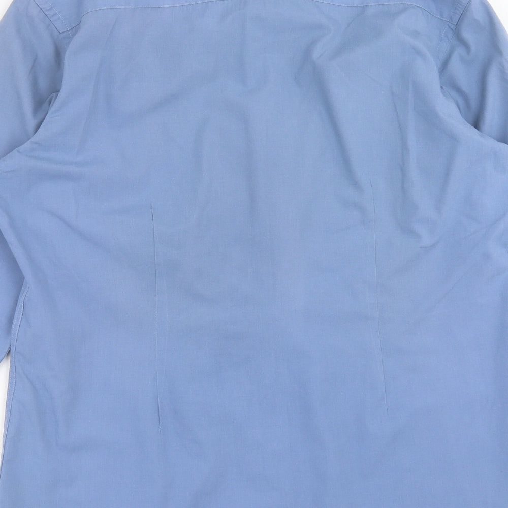 NEXT Mens Blue    Dress Shirt Size 15.5