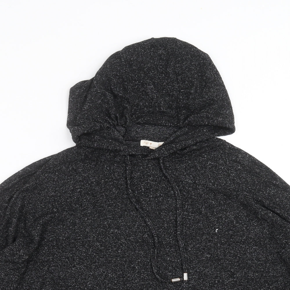 F&F Womens Black   Pullover Hoodie Size 10