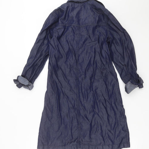 denim select Womens Blue  Denim Shirt Dress  Size 8