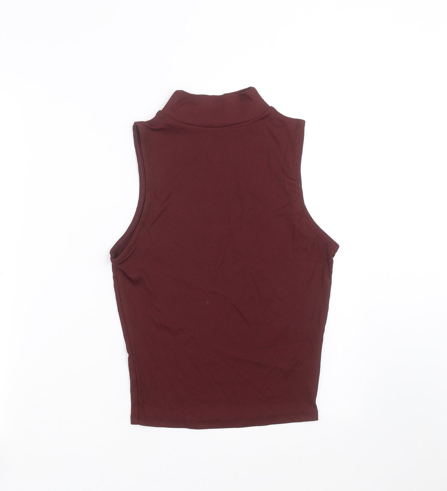 New Look Girls Purple   Basic T-Shirt Size 14-15 Years  - burgundy