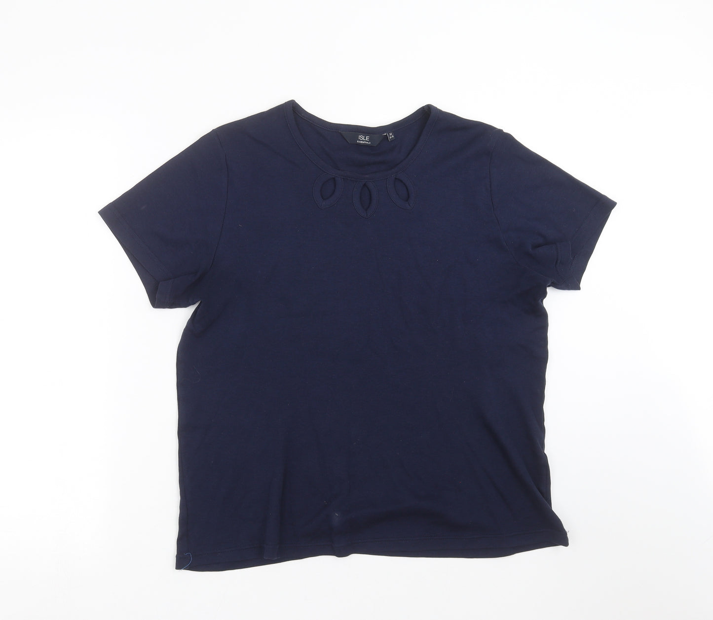 ISLE Essentials Womens Blue   Basic T-Shirt Size M