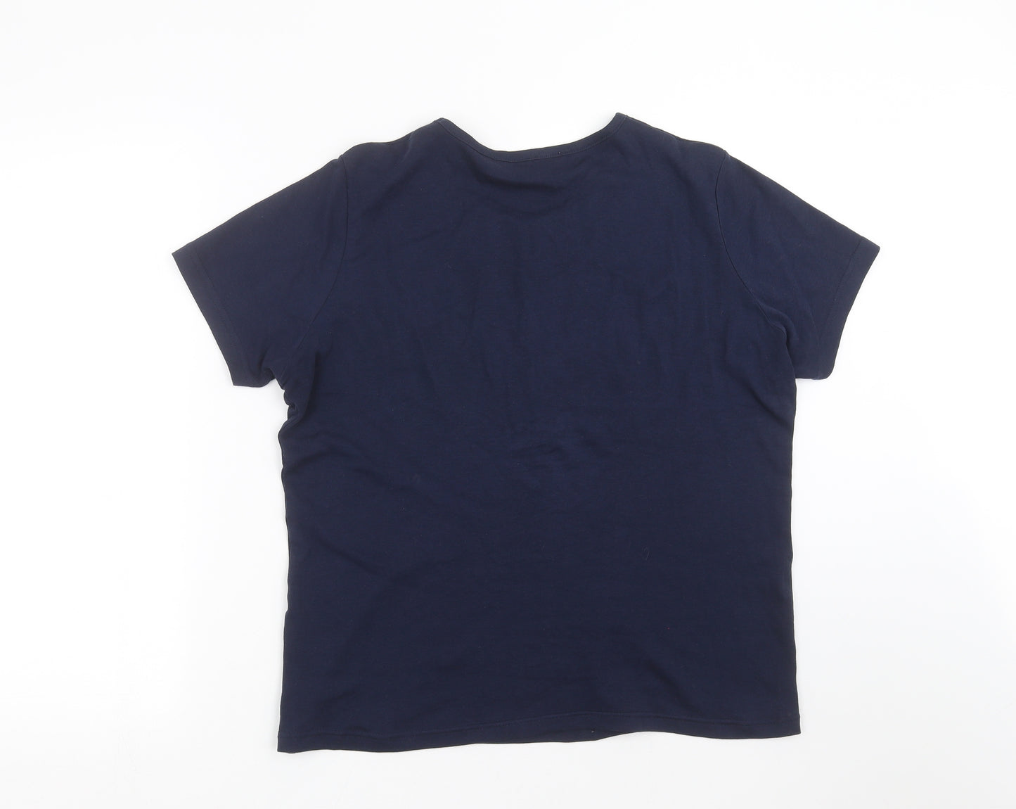 ISLE Essentials Womens Blue   Basic T-Shirt Size M