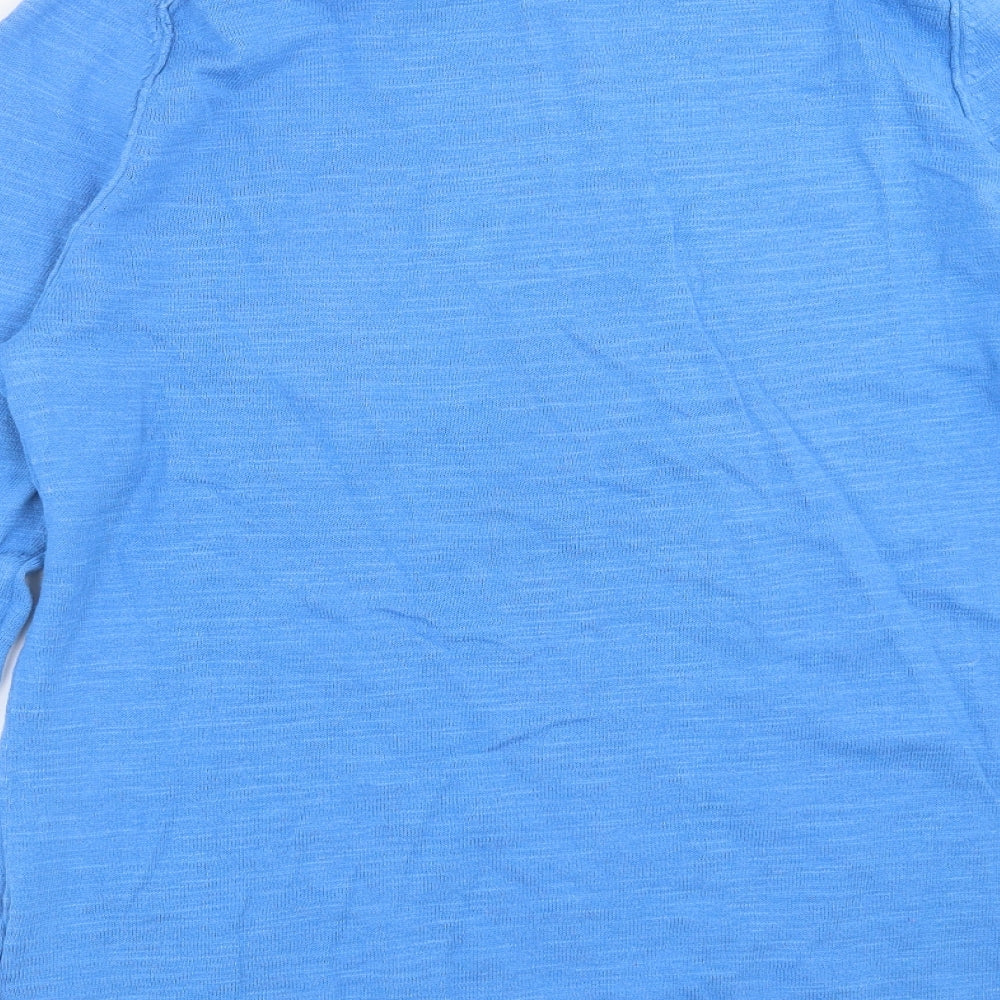 Gap Mens Blue  Knit Pullover Jumper Size M