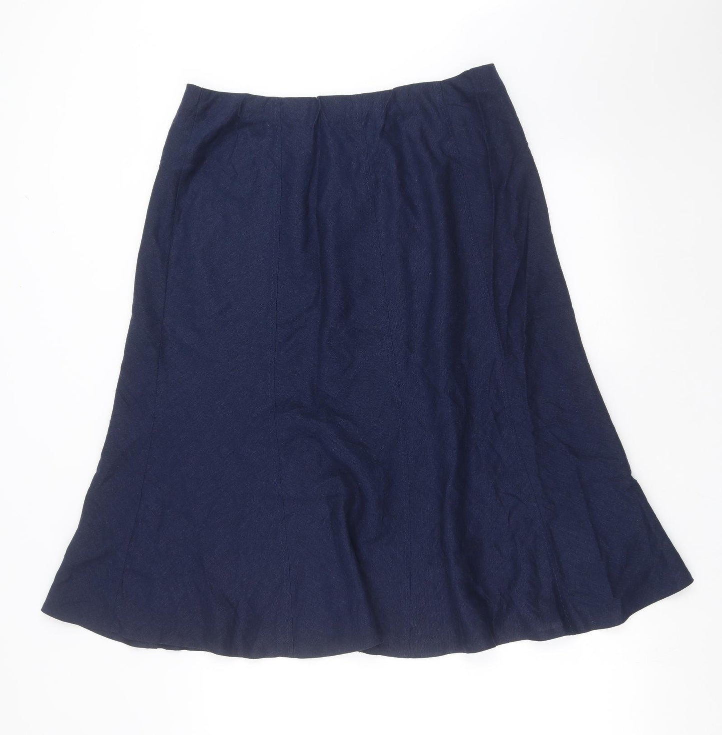 ISLE Essentials Womens Blue   A-Line Skirt Size 16