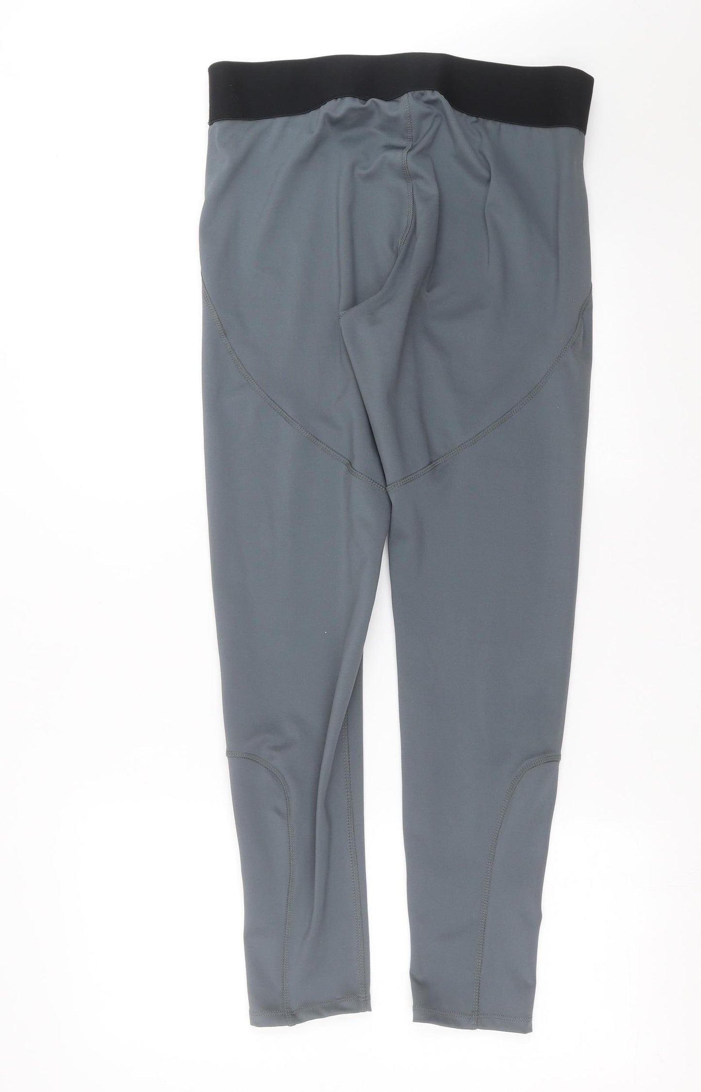 Primark Womens Grey   Compression Leggings Size L L29 in