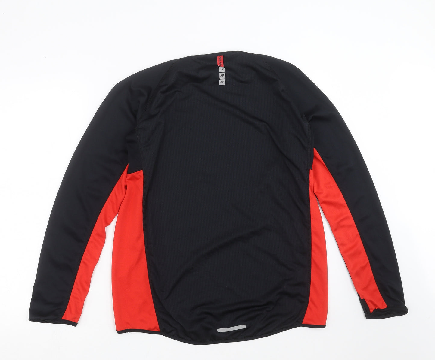 Run 365 Mens Black   Basic T-Shirt Size M