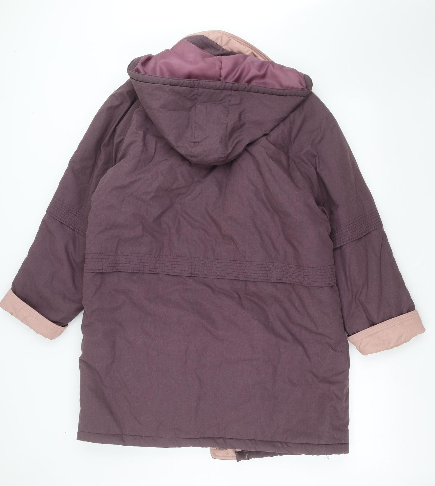 casata Womens Purple   Jacket Coat Size 12