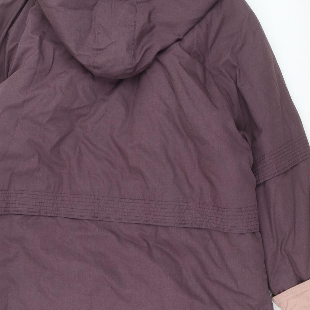 casata Womens Purple   Jacket Coat Size 12