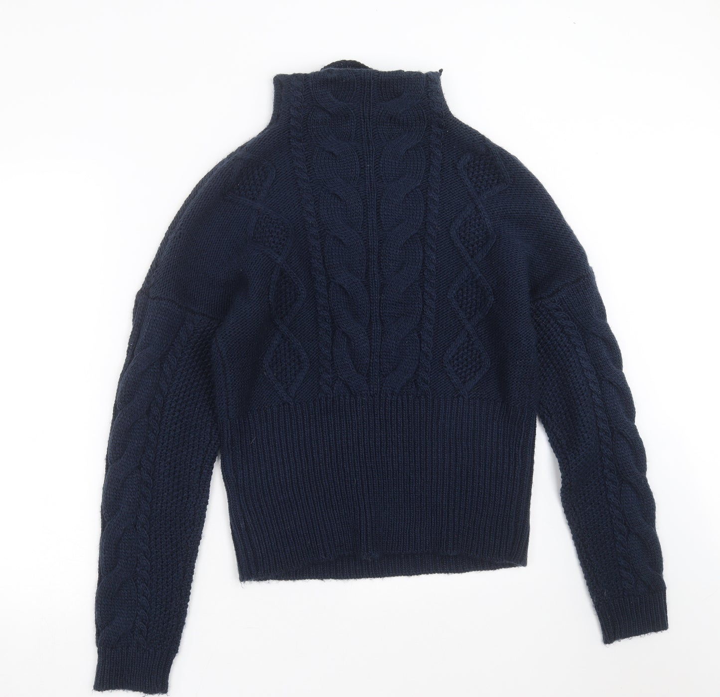 Fashion Union Womens Blue  Knit Pullover Jumper Size 12