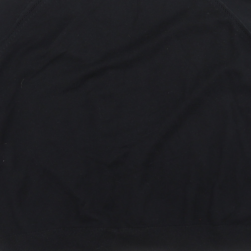 George Womens Black  Knit Cardigan Jumper Size 18
