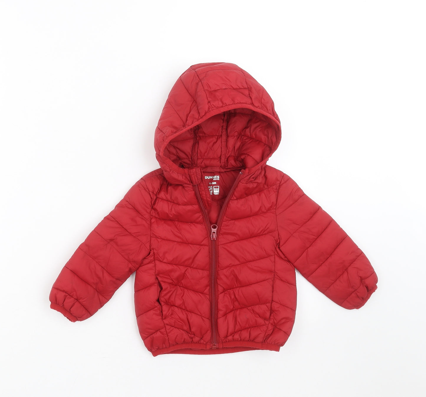 Dunnes Stores Baby Red   Jacket Coat Size 6-9 Months