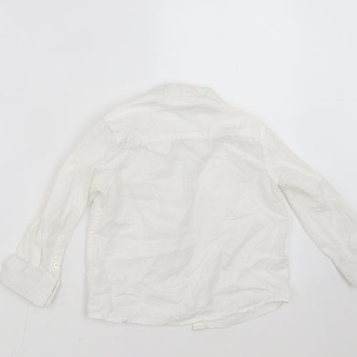 Notting Hill Boys White   Basic Button-Up Size 5 Years