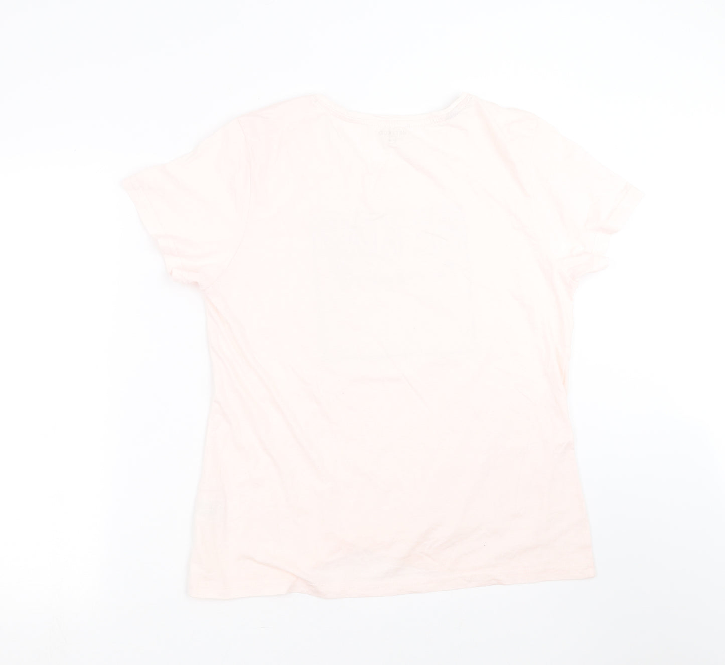 JEFF & CO Womens Pink Solid  Top Pyjama Top Size 12  - Be Kind to Yourself