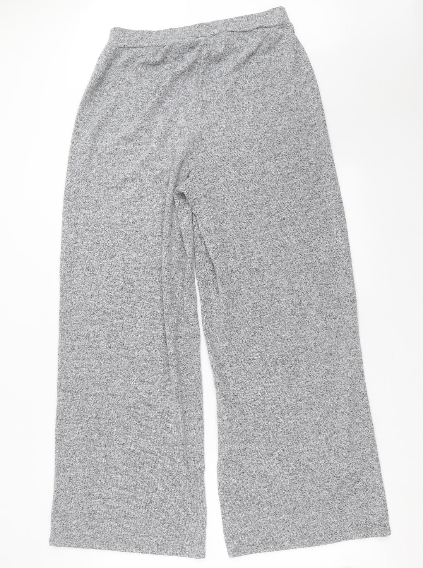 JEFF&CO Womens Grey Solid   Pyjama Pants Size 12