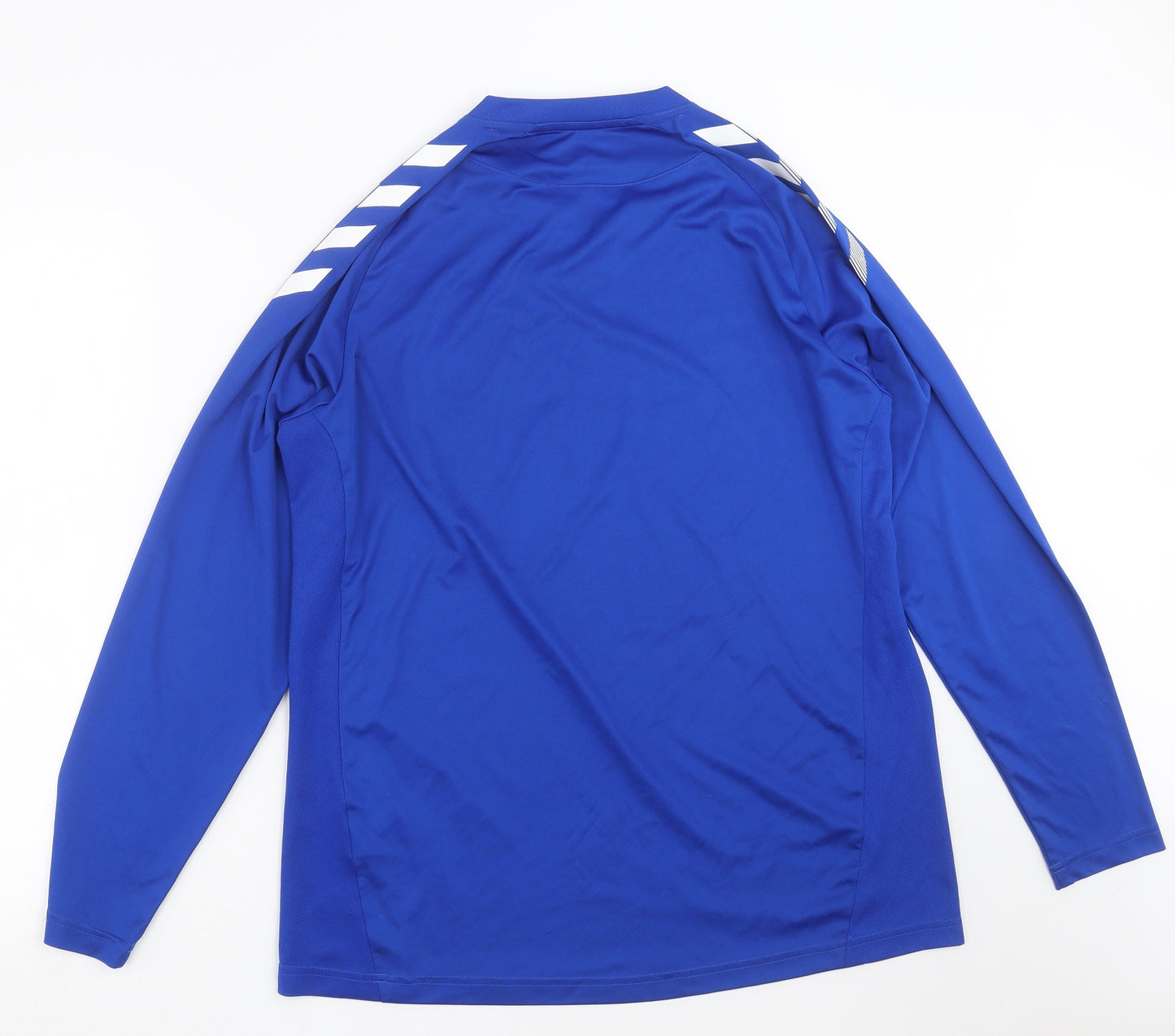 Hummel Mens Blue   Basic T-Shirt Size L  - EVERTON FC