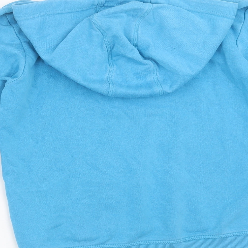 George Boys Blue   Pullover Hoodie Size 10-11 Years  - mountain