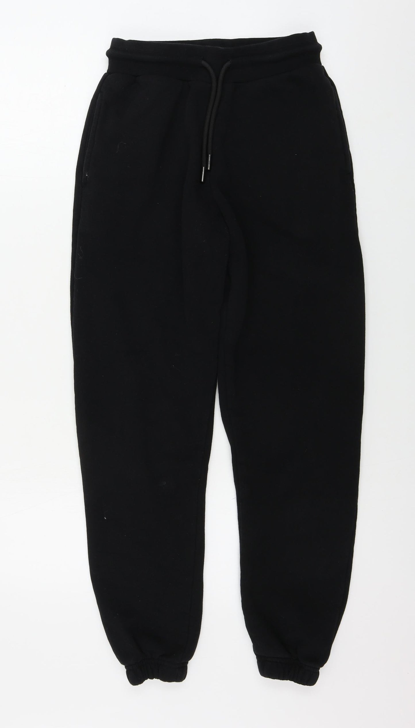 COLLUSION  Womens Black   Sweatpants Trousers Size 8 L24 in