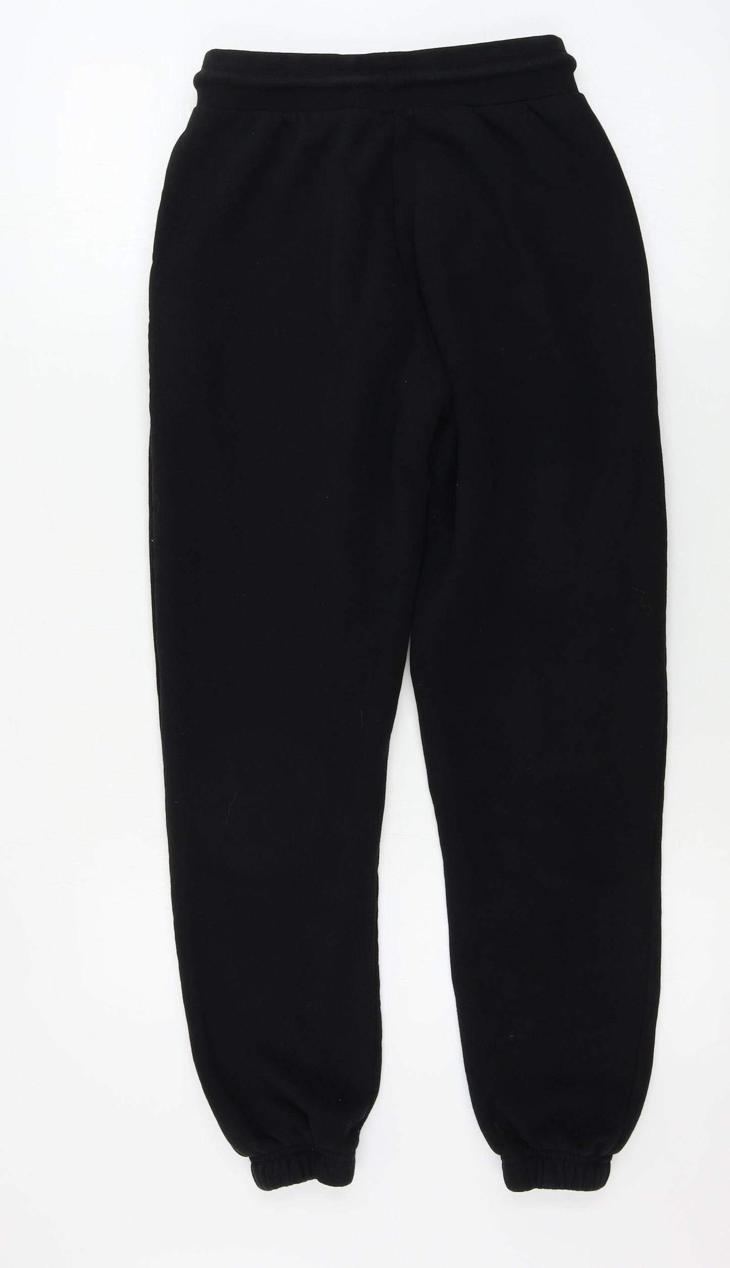 COLLUSION  Womens Black   Sweatpants Trousers Size 8 L24 in