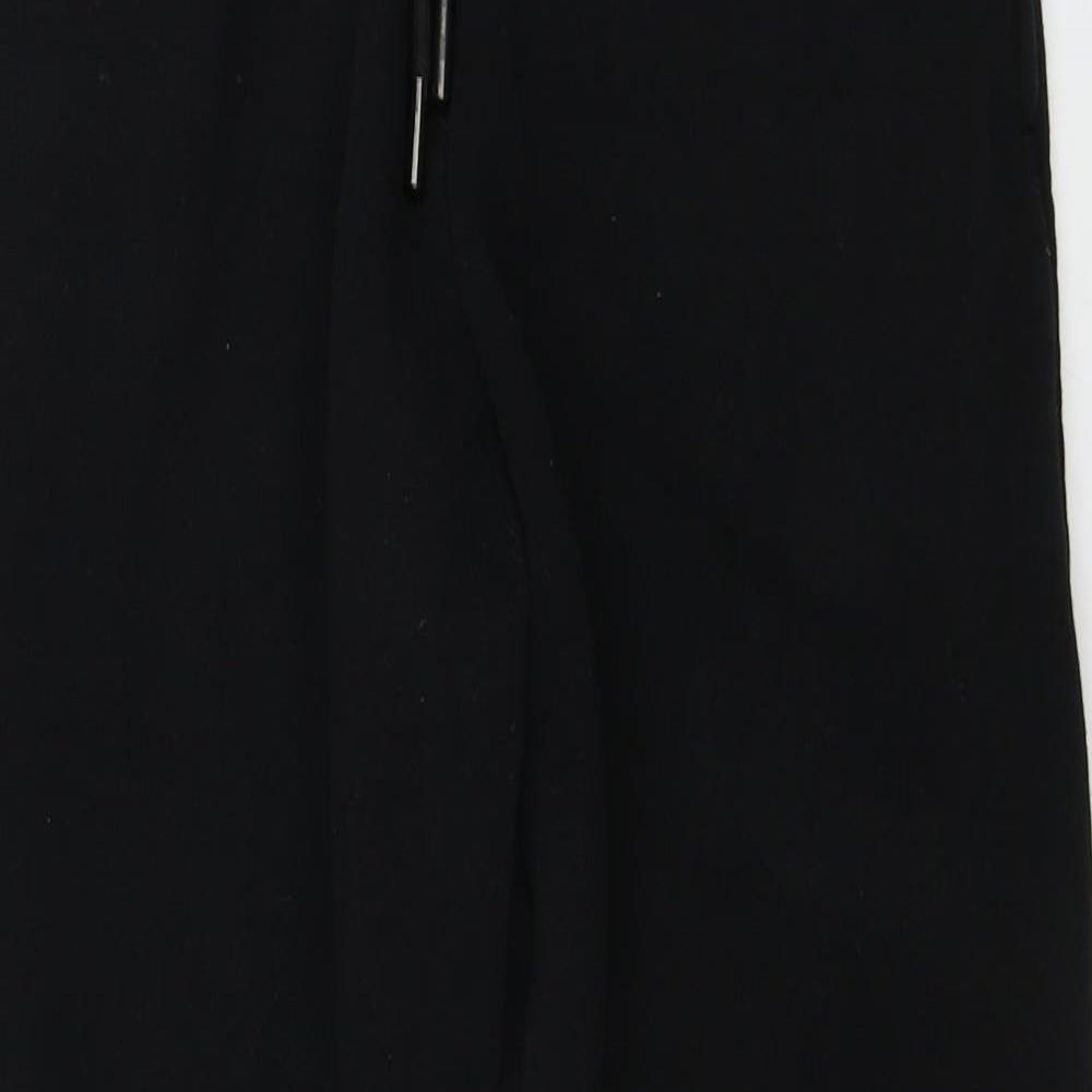 COLLUSION  Womens Black   Sweatpants Trousers Size 8 L24 in