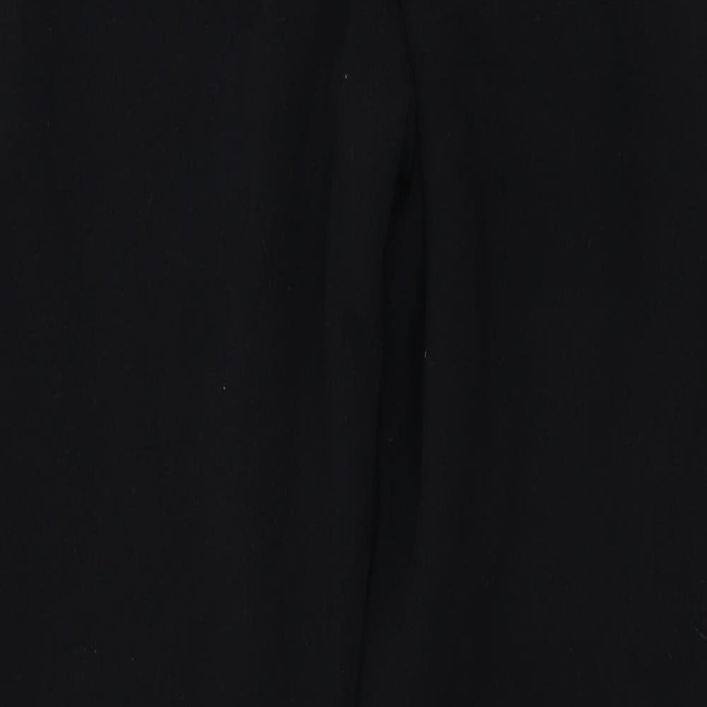 COLLUSION  Womens Black   Sweatpants Trousers Size 8 L24 in