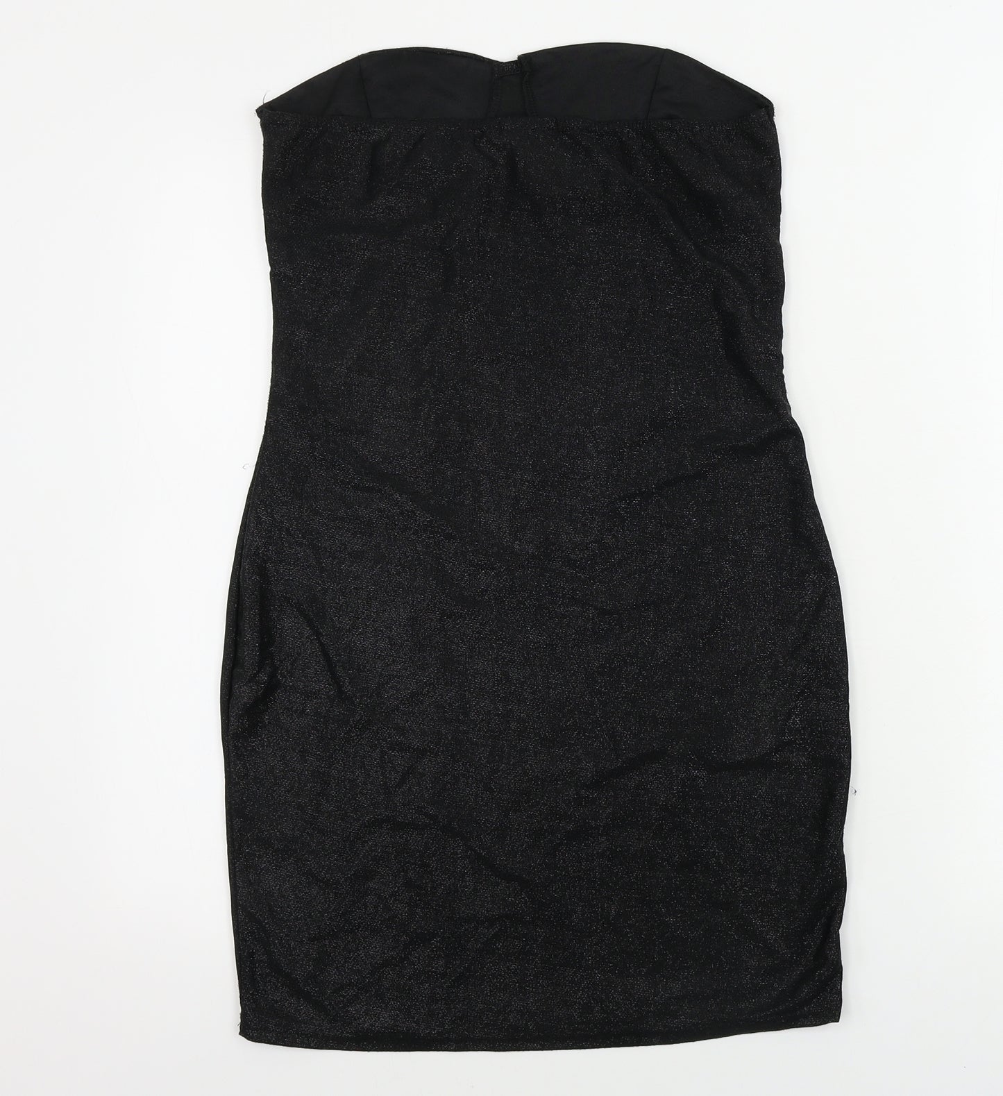 PRETTYLITTLETHING Womens Black   Bodycon  Size 14