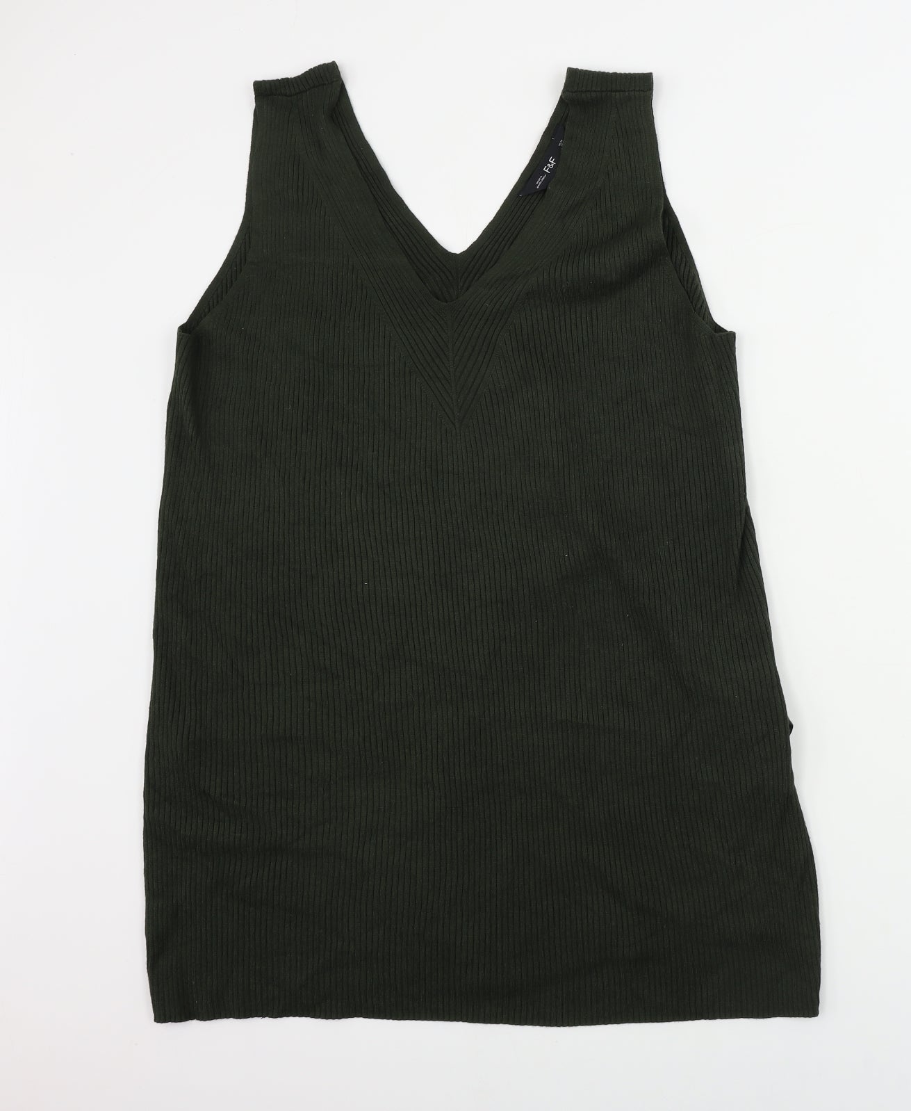 F&F  Womens Green   Jumper Dress  Size 20