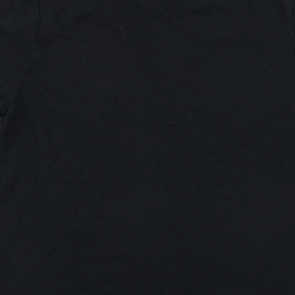 New Look  Womens Black   Basic T-Shirt Size M  - ACDC