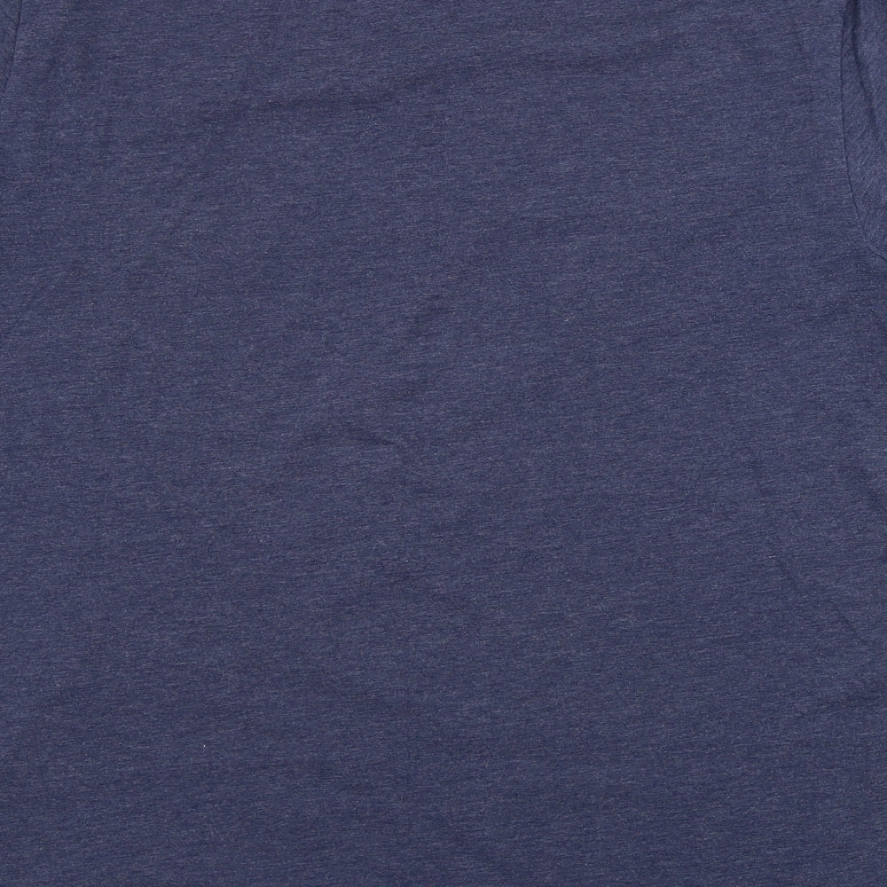 TU Mens Blue    T-Shirt Size M  - Top Gun