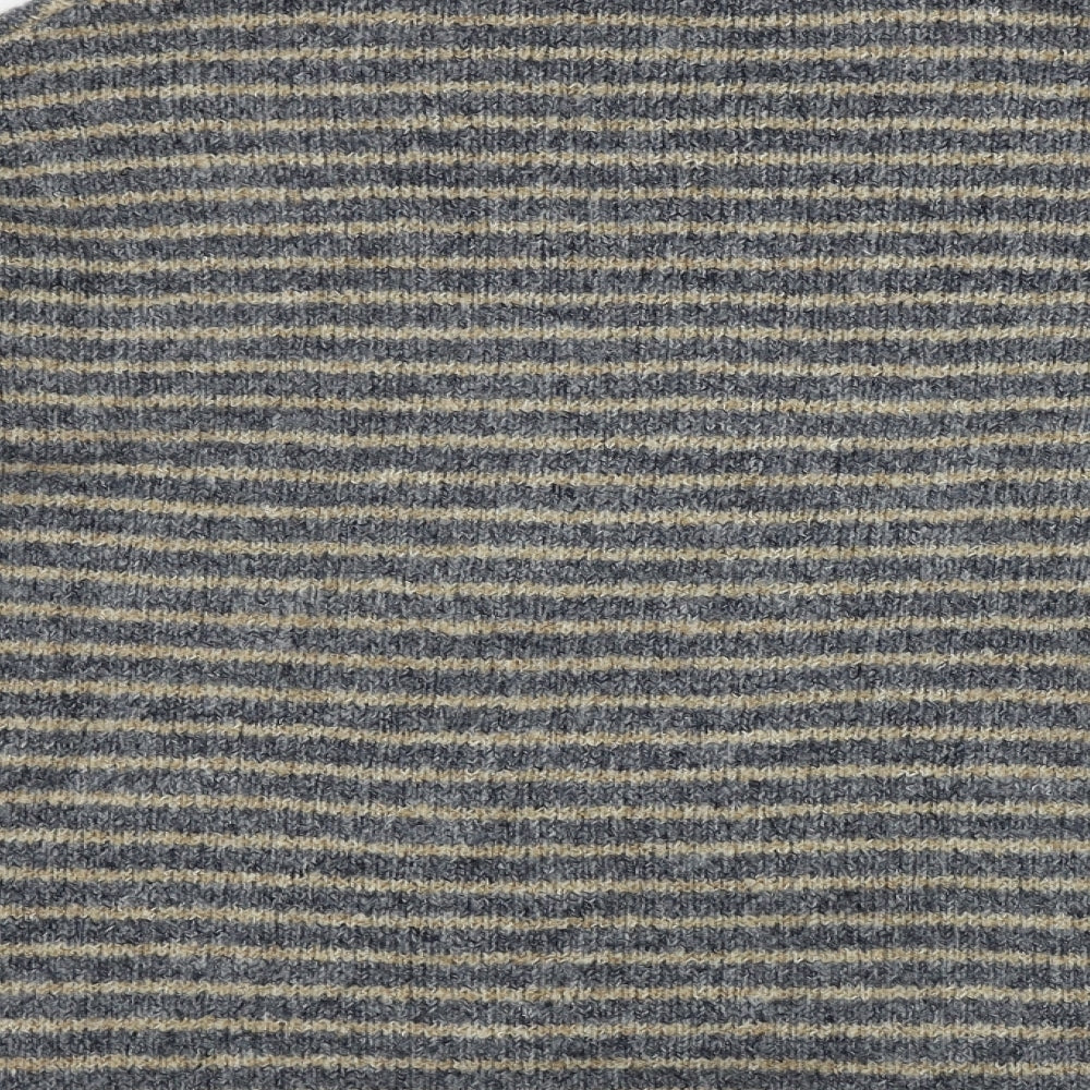 Apricot Womens Beige Striped  Pullover Jumper Size 8