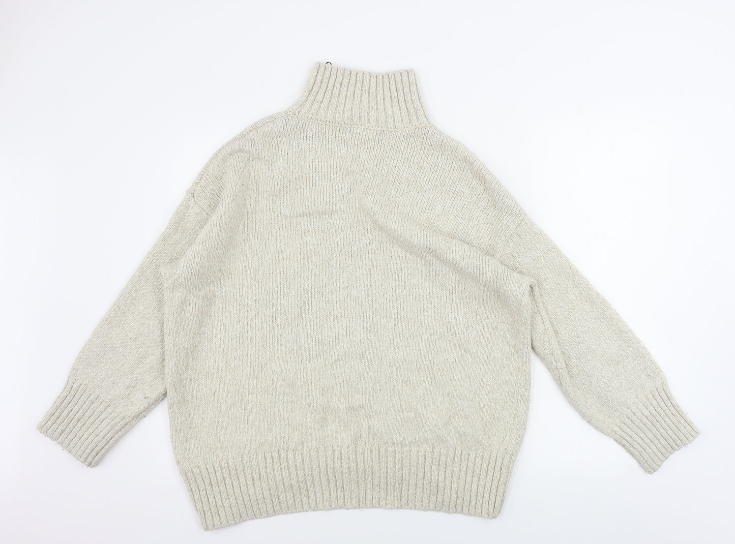 H&M  Womens Beige   Pullover Jumper Size S