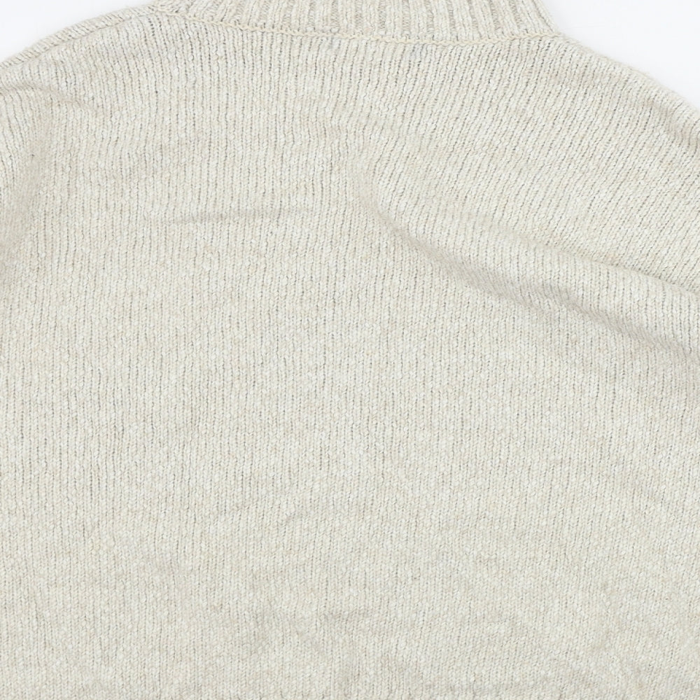 H&M  Womens Beige   Pullover Jumper Size S