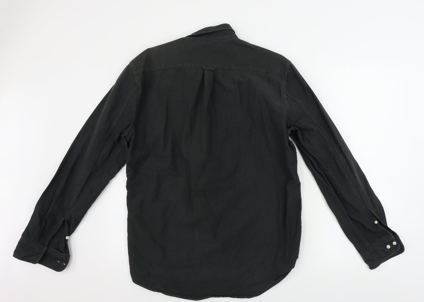 NN07 Mens Black    Button-Up Size M