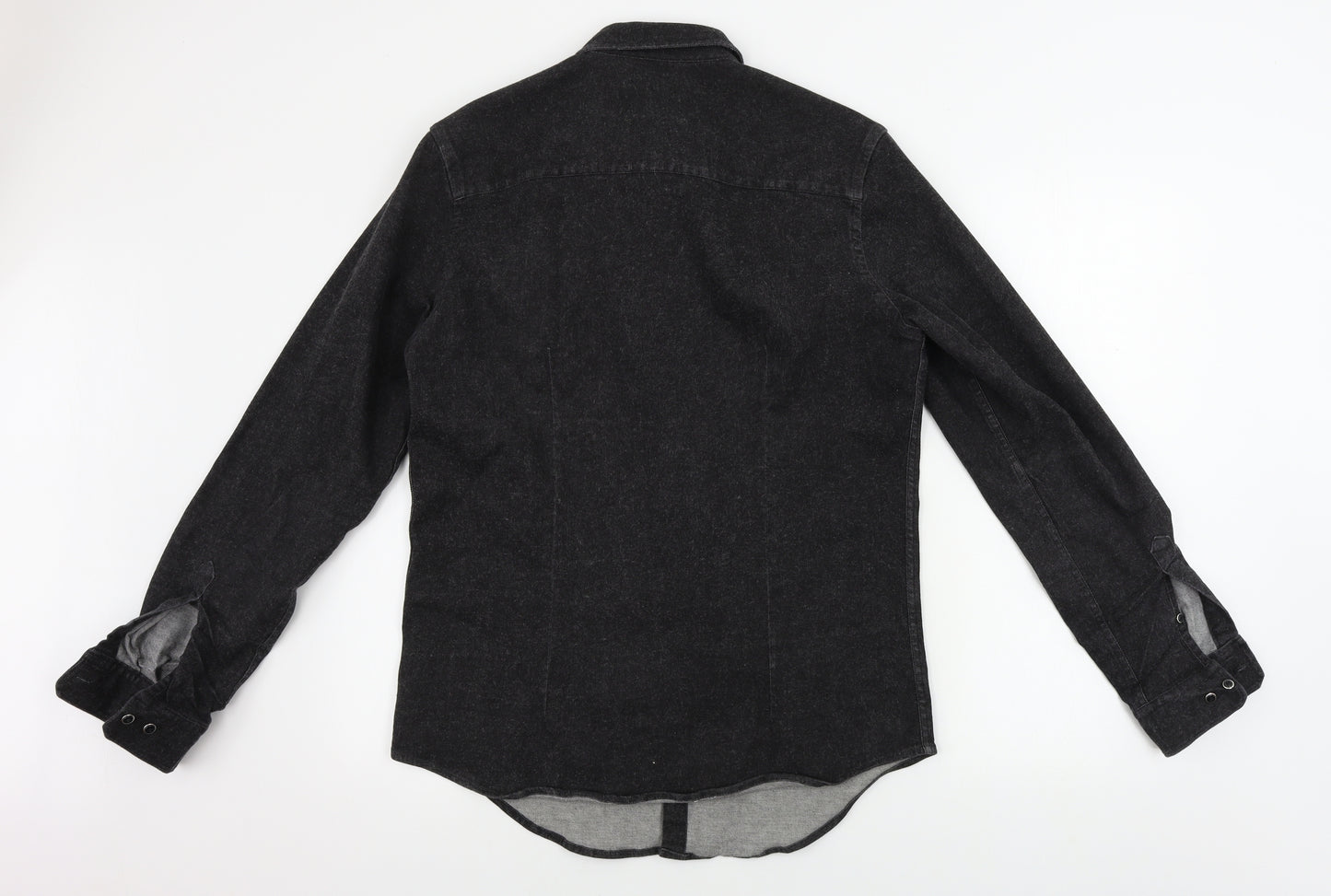 NIGEL HALL  Mens Grey    Button-Up Size M