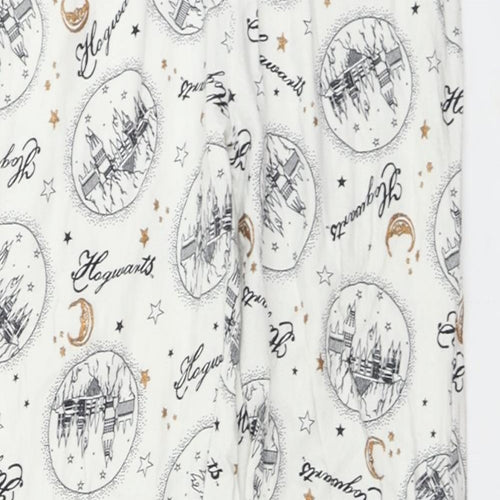 George  Girls White   Sweatpants Trousers Size 10 Years - Harry Potter