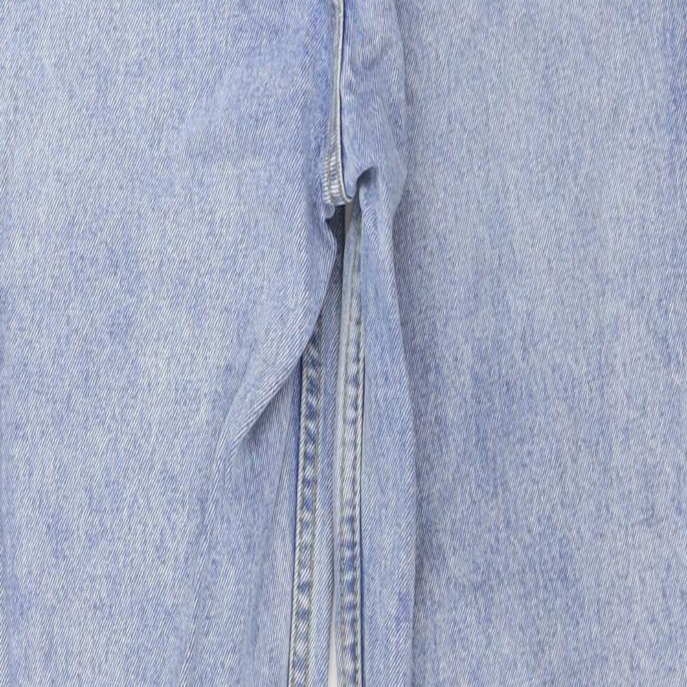 Primark Womens Blue   Straight Jeans Size 10 L25 in