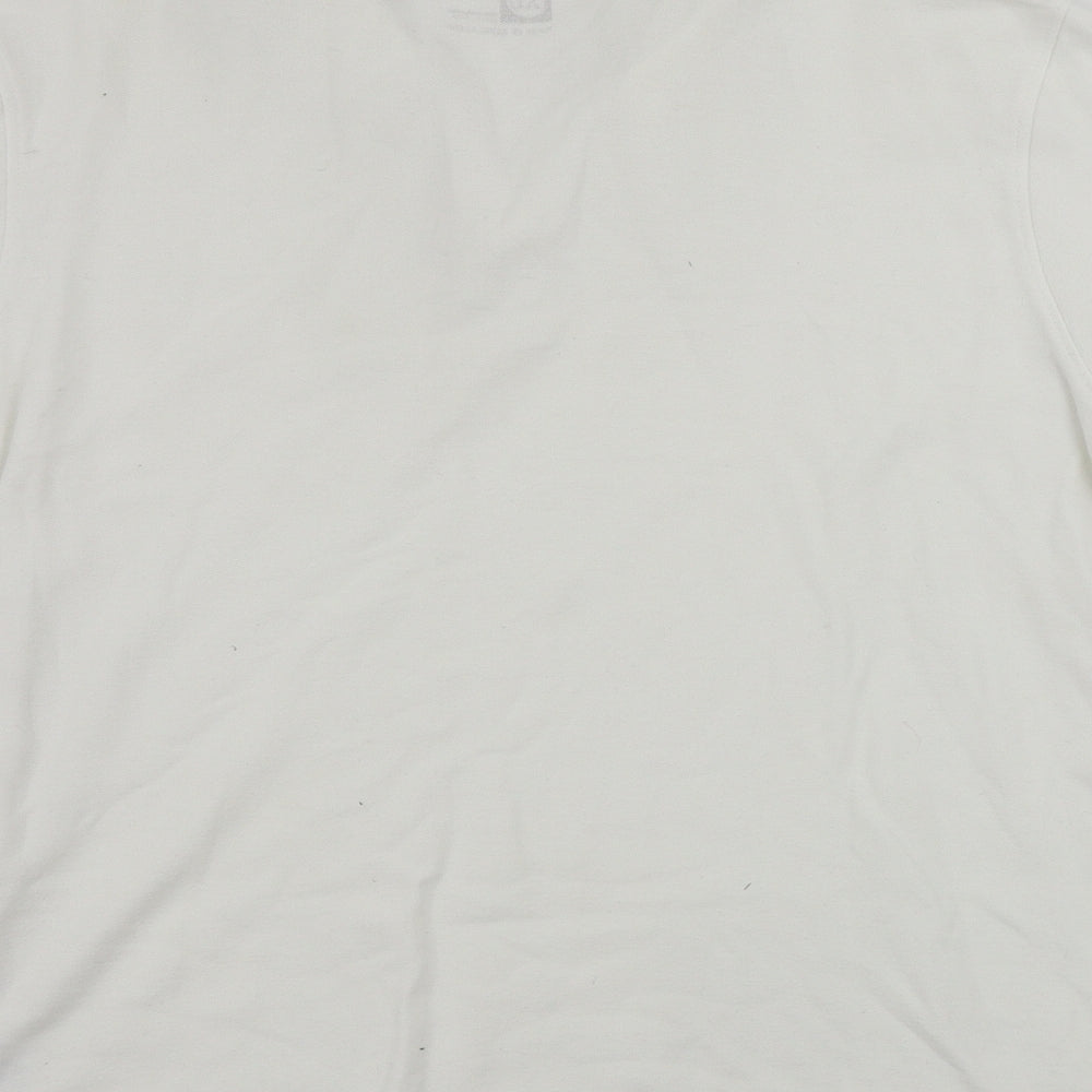 Cedar Wood State  Mens Ivory    Polo Size XL