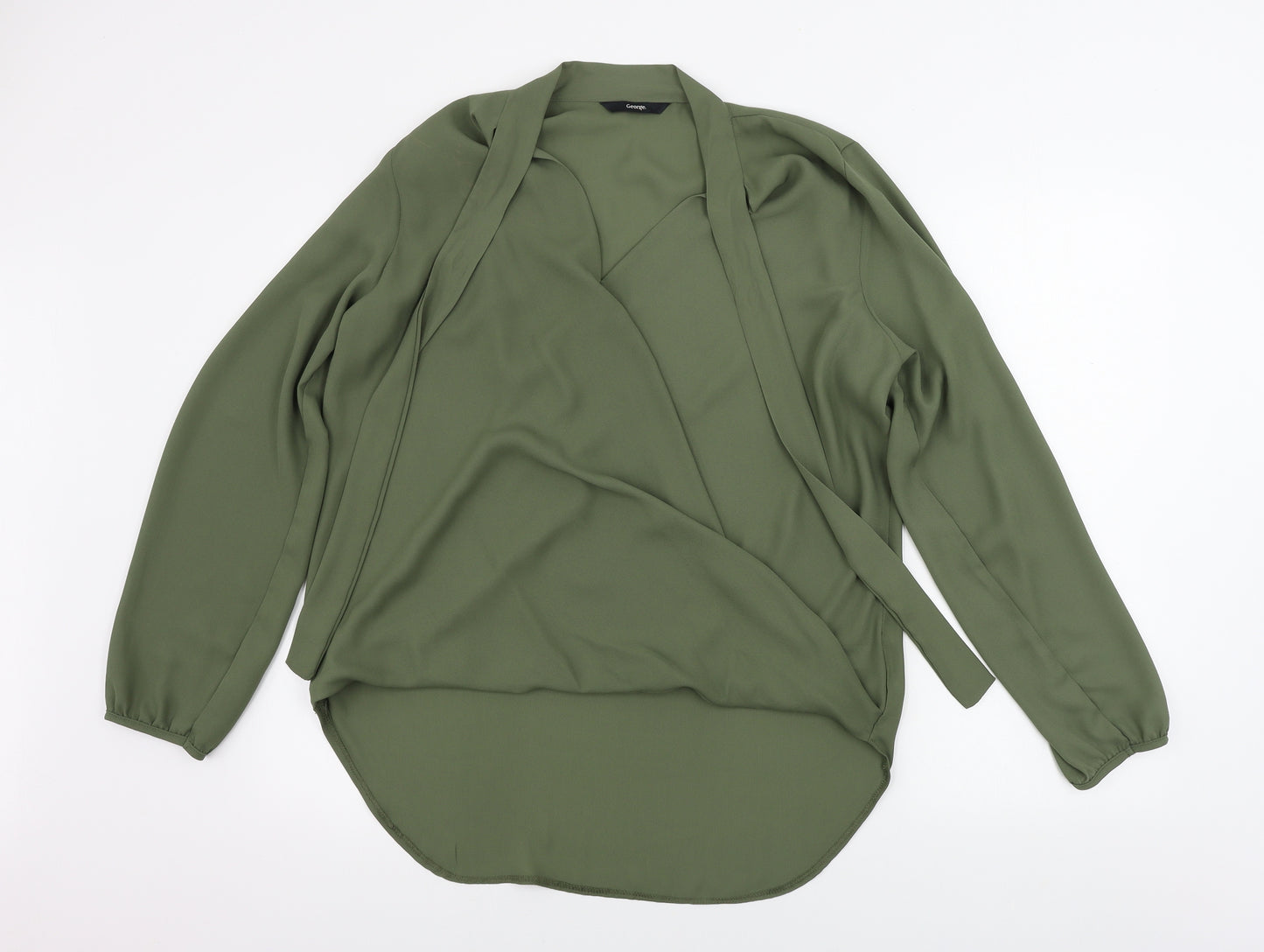 George Womens Green   Basic Blouse Size 16