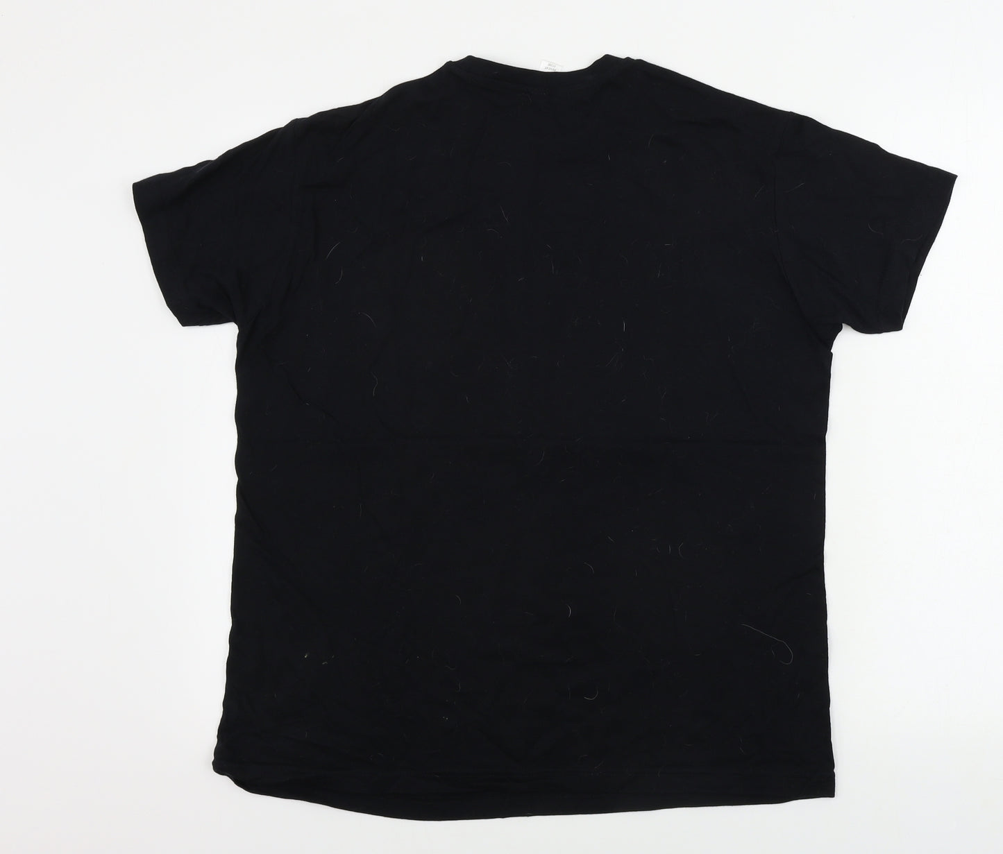 Regent Mens Black    T-Shirt Size S
