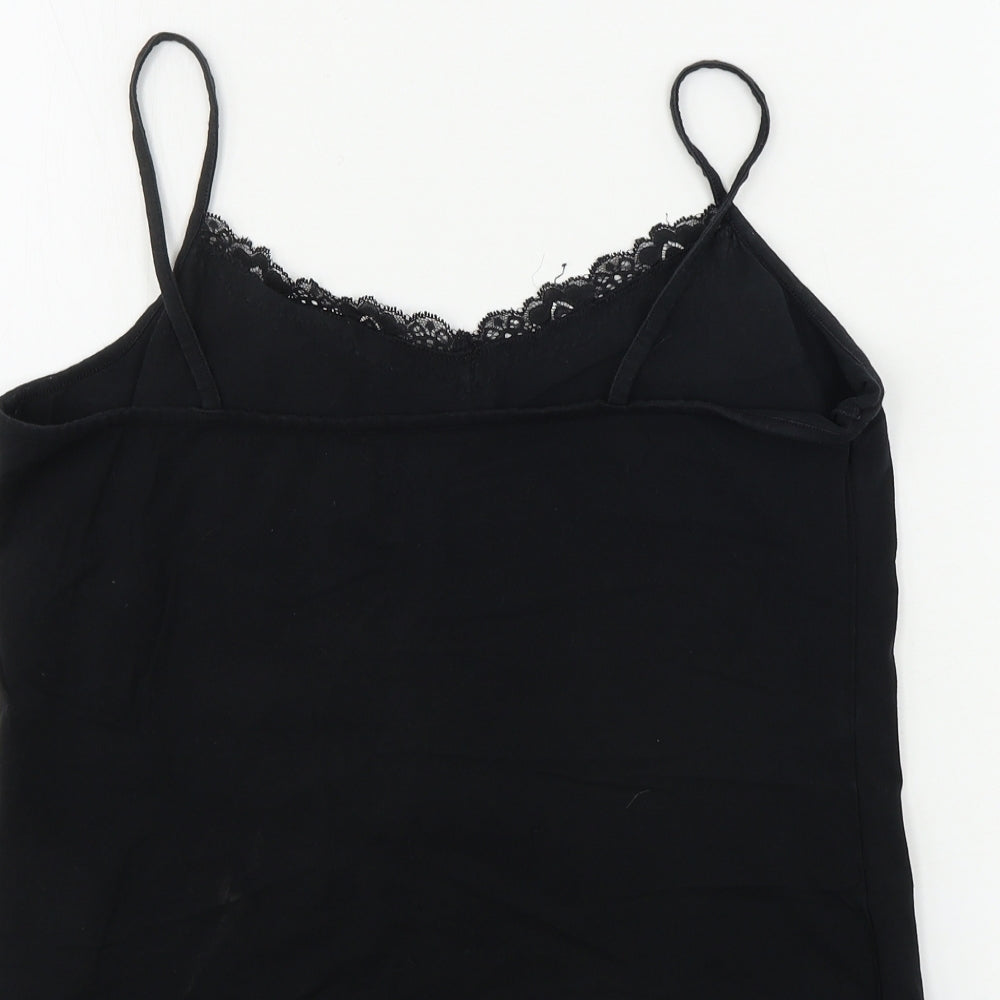 George  Womens Black   Basic Tank Size 16