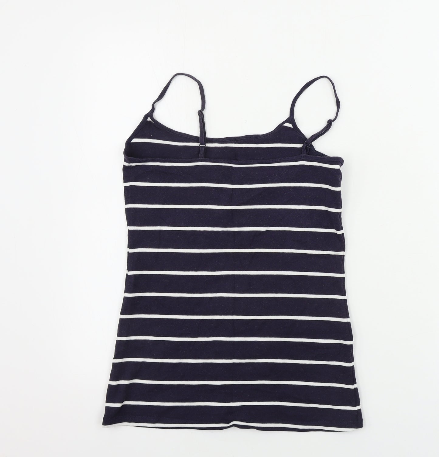 Primark  Womens Blue Striped  Basic Tank Size 12