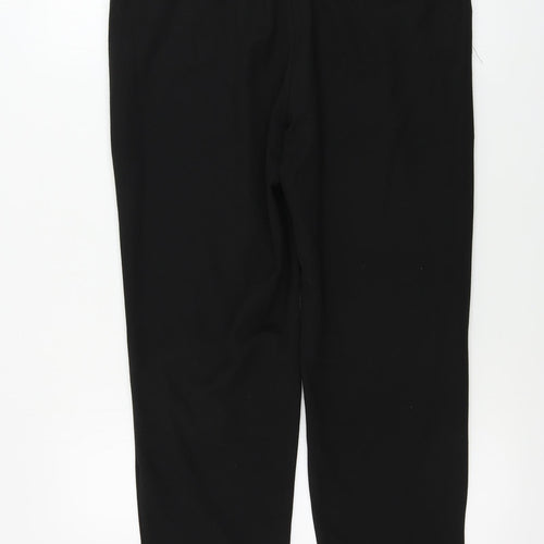 Preworn  Womens Black   Trousers  Size 32 in L26 in