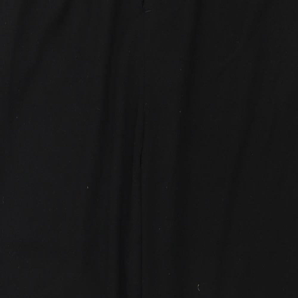 Preworn  Womens Black   Trousers  Size 32 in L26 in