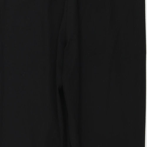 Preworn  Womens Black   Trousers  Size 32 in L26 in