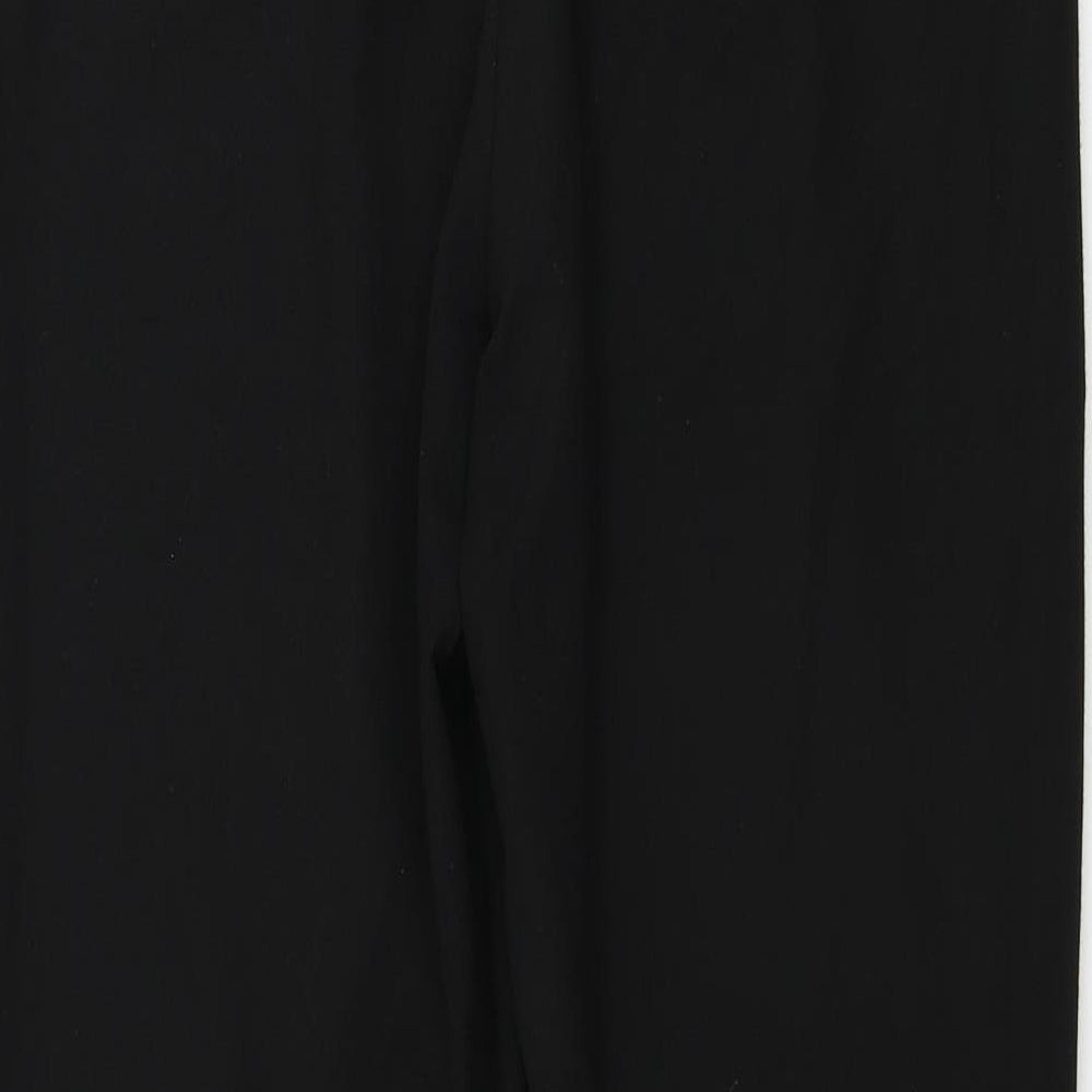 Preworn  Womens Black   Trousers  Size 32 in L26 in